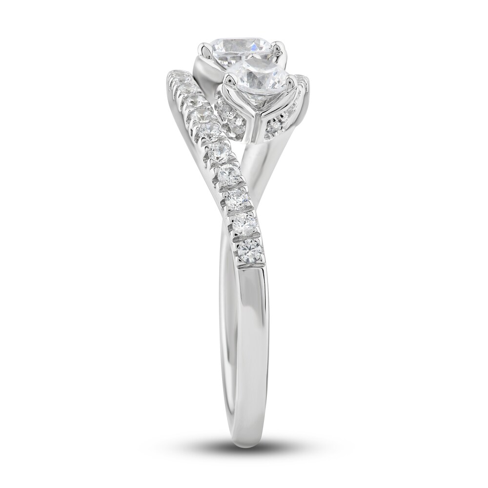 Diamond 3-Stone Ring 1 ct tw Round 14K White Gold zzcL2A9A Diamond 3-Stone Ring 1 ct tw Round 14K White Gold zzcL2A9A