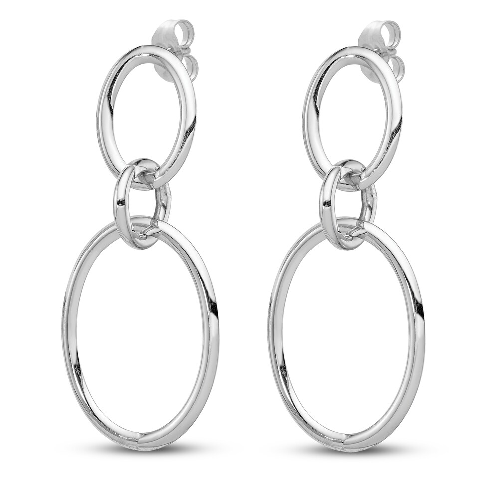 Hoop Earrings 14K White Gold 0Y9XaKsE Hoop Earrings 14K White Gold 0Y9XaKsE