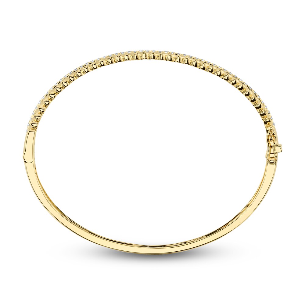 Shy Creation Diamond Leaf Bangle Bracelet 1/2 ct tw Round 14K Yellow Gold SC55023200ZS 11YhKtlu Shy Creation Diamond Leaf Bangle Bracelet 1/2 ct tw Round 14K Yellow Gold SC55023200ZS 11YhKtlu
