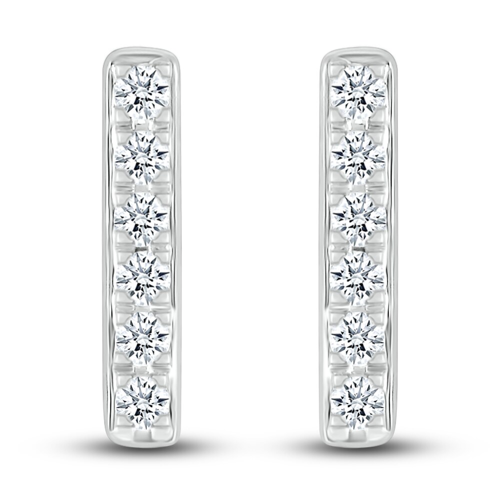Diamond Bar Stud Earrings 1/10 ct tw Round 10K White Gold 1bKUXkFZ Diamond Bar Stud Earrings 1/10 ct tw Round 10K White Gold 1bKUXkFZ