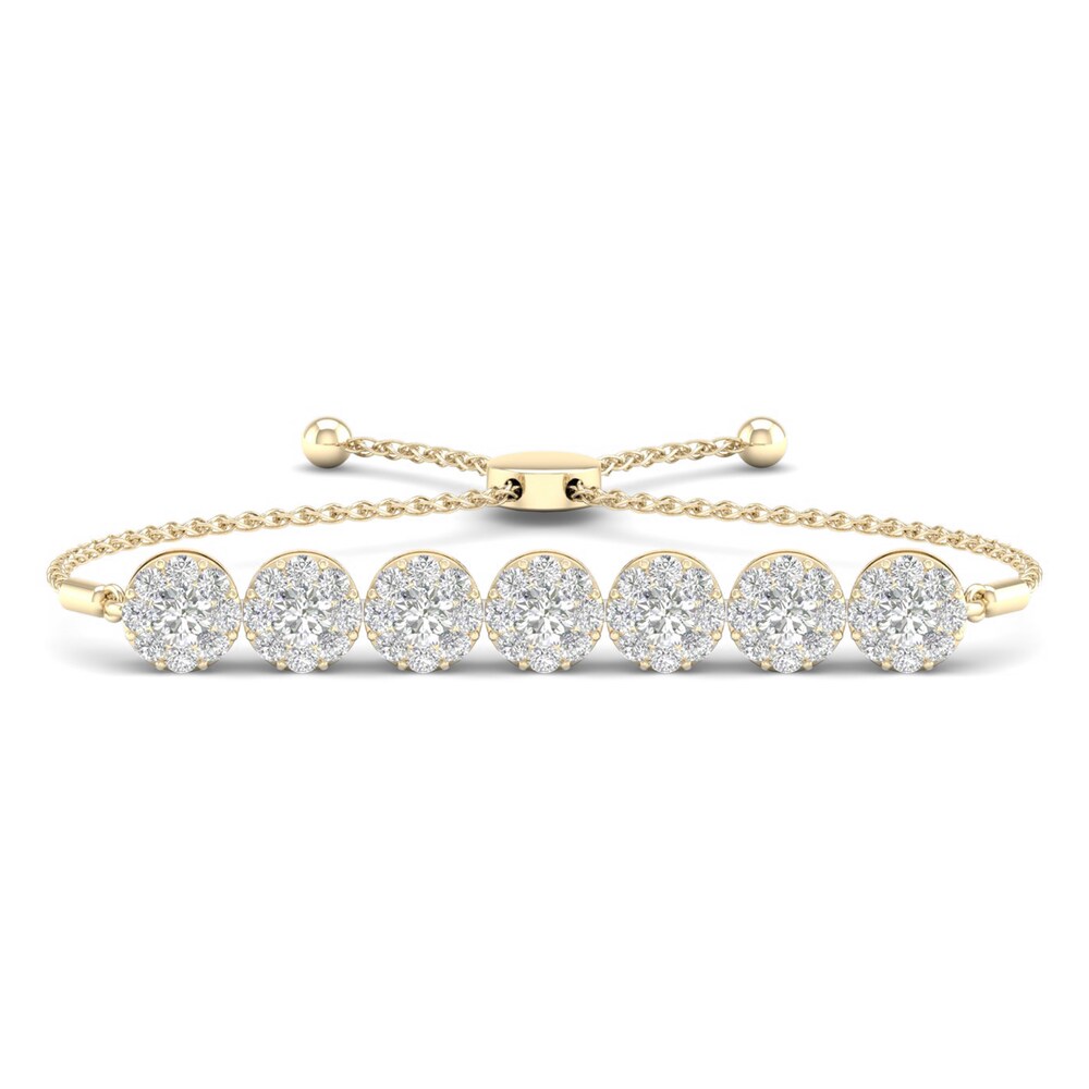 Diamond Bolo Bracelet 2 carats tw Round 14K Yellow Gold 1eYiGpCJ Diamond Bolo Bracelet 2 carats tw Round 14K Yellow Gold 1eYiGpCJ