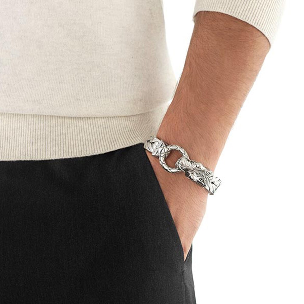 John Hardy Legends Naga Station Bracelet in Silver, Medium 2ErDxim8 John Hardy Legends Naga Station Bracelet in Silver, Medium 2ErDxim8