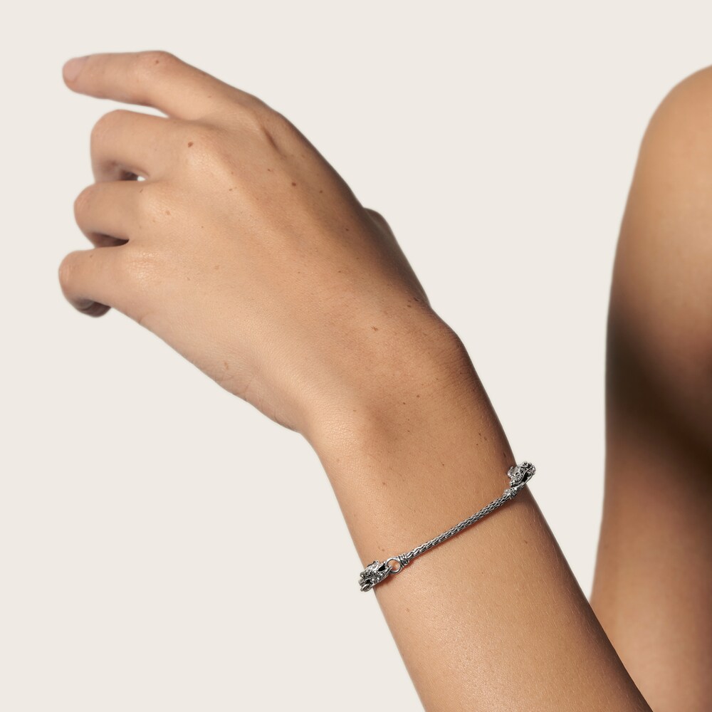 John Hardy Legends Naga Station Bracelet in Silver, Small 2M78WnhA John Hardy Legends Naga Station Bracelet in Silver, Small 2M78WnhA