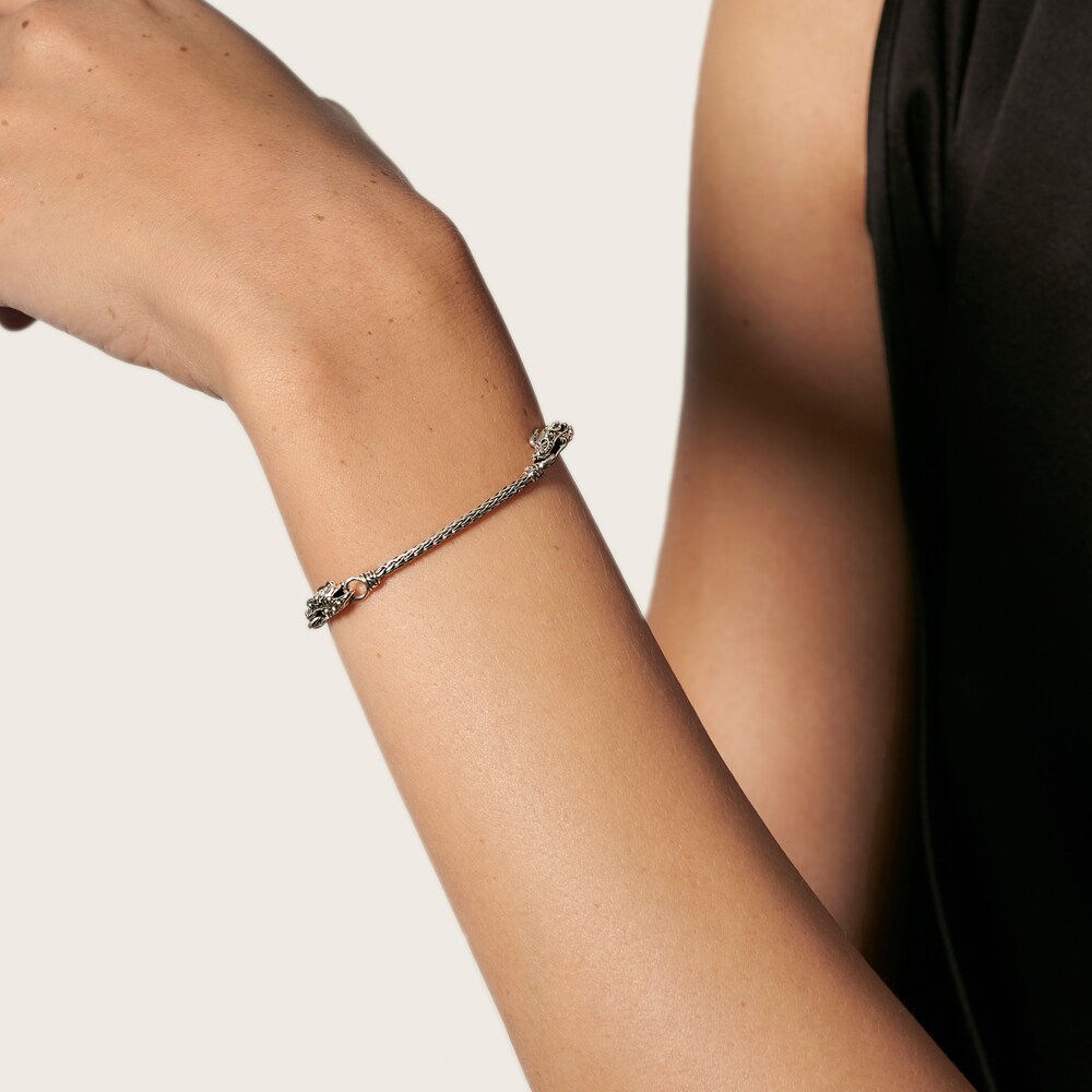 John Hardy Legends Naga Station Bracelet in Silver, Small 2M78WnhA John Hardy Legends Naga Station Bracelet in Silver, Small 2M78WnhA