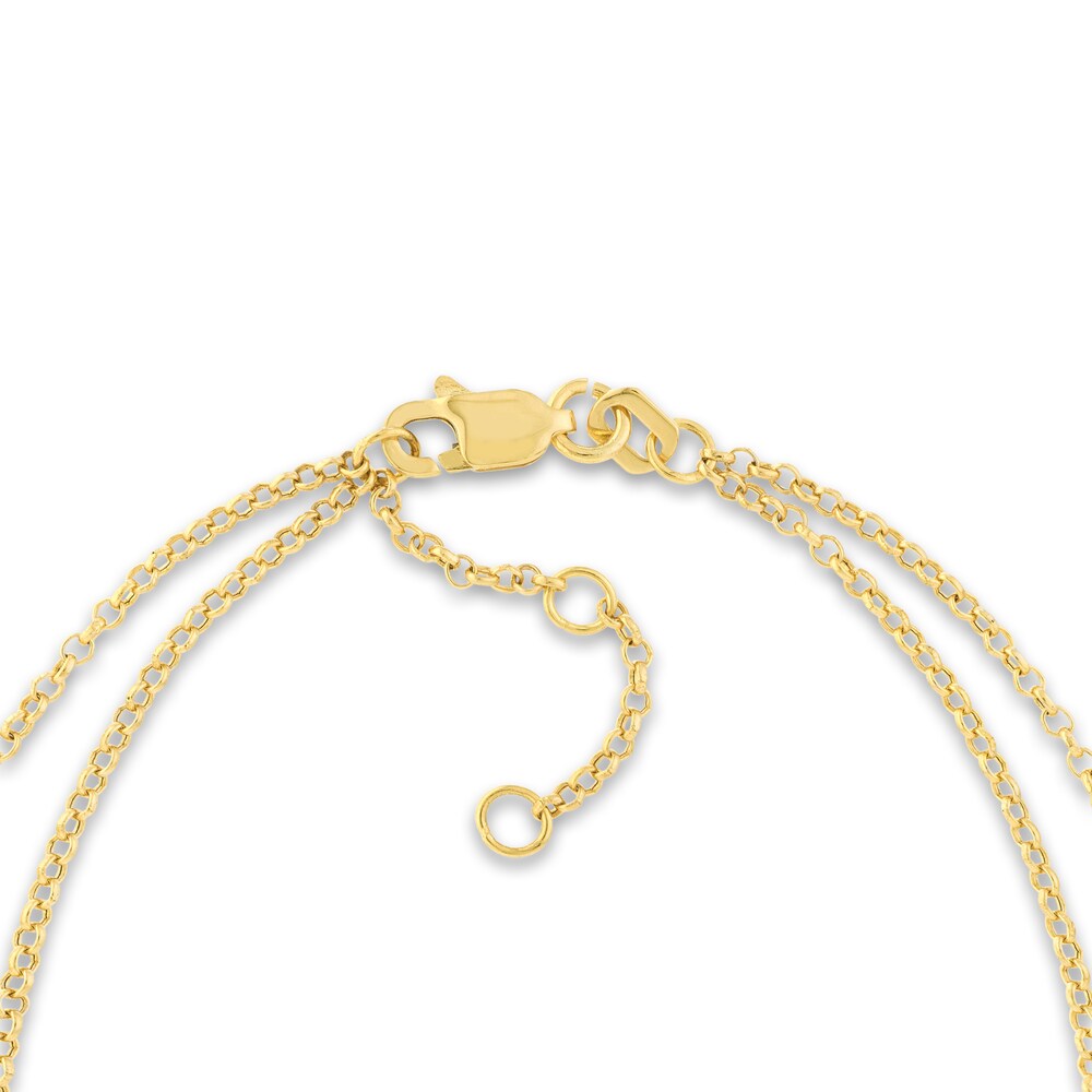 Puffy Mariner Chain Bracelet 14K Yellow Gold 7.5\" 2pcv0FCz Puffy Mariner Chain Bracelet 14K Yellow Gold 7.5\" 2pcv0FCz