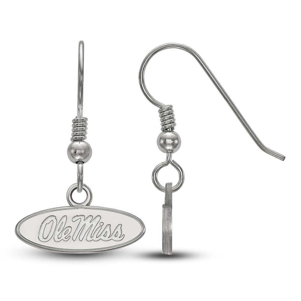 University of Mississippi Dangle Earrings Sterling Silver 3TfpfjPM University of Mississippi Dangle Earrings Sterling Silver 3TfpfjPM