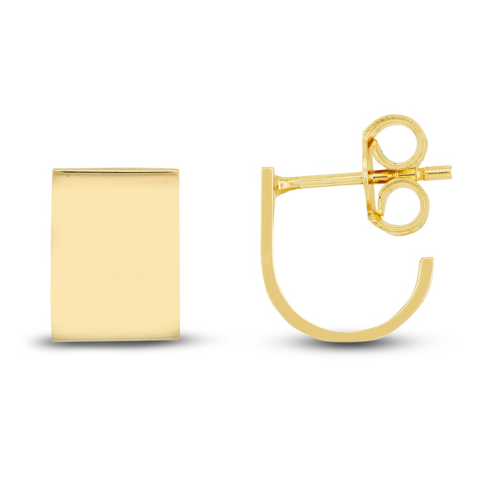 J Huggie Earrings 14K Yellow Gold 49nWOtNr J Huggie Earrings 14K Yellow Gold 49nWOtNr