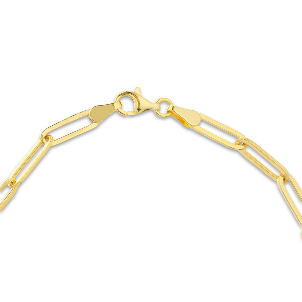 Interlocking Disks Bracelet 14K Yellow Gold 7\" 54IrsZY1 Interlocking Disks Bracelet 14K Yellow Gold 7\" 54IrsZY1