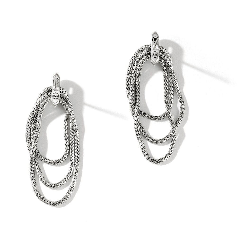 John Hardy Classic Chain Drop Earrings Sterling Silver 5TZPICfT John Hardy Classic Chain Drop Earrings Sterling Silver 5TZPICfT