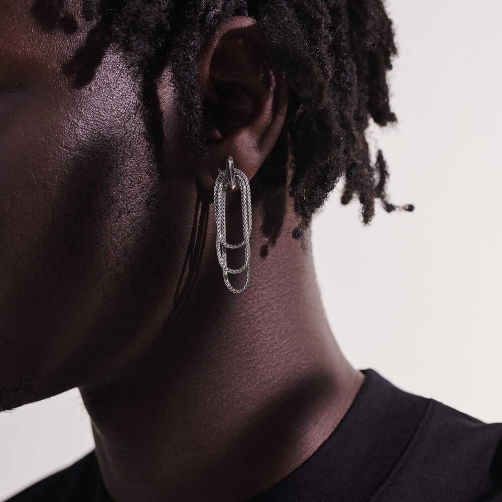 John Hardy Classic Chain Drop Earrings Sterling Silver 5TZPICfT John Hardy Classic Chain Drop Earrings Sterling Silver 5TZPICfT