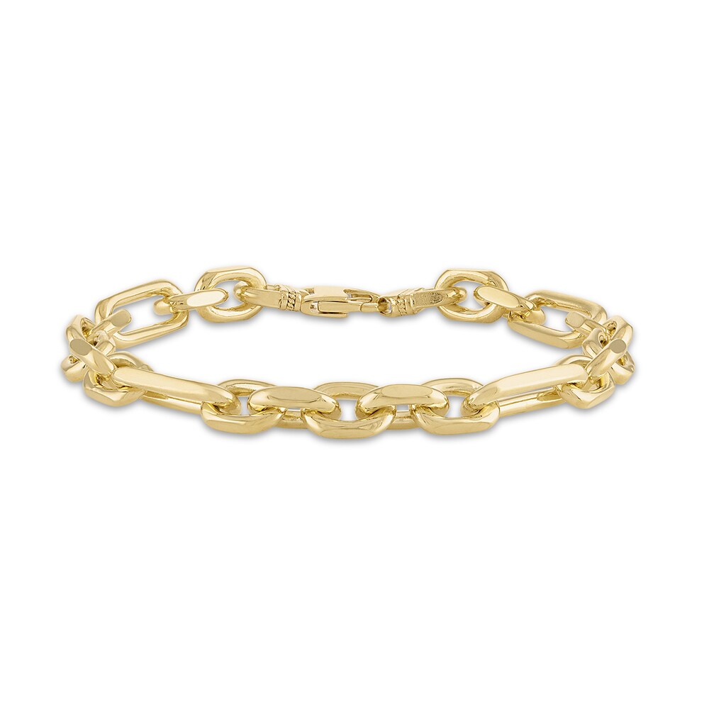 1933 by Esquire Figaro Chain Bracelet Sterling Silver/14K Yellow Gold 5jekfWjR 1933 by Esquire Figaro Chain Bracelet Sterling Silver/14K Yellow Gold 5jekfWjR