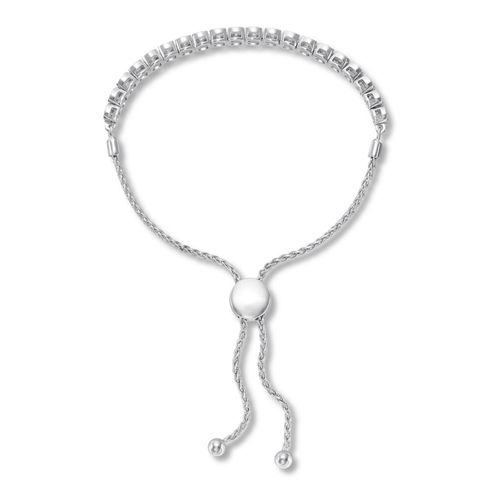 Diamond Bolo Bracelet 1 carat tw Round-cut Sterling Silver 633WdZ0z Diamond Bolo Bracelet 1 carat tw Round-cut Sterling Silver 633WdZ0z