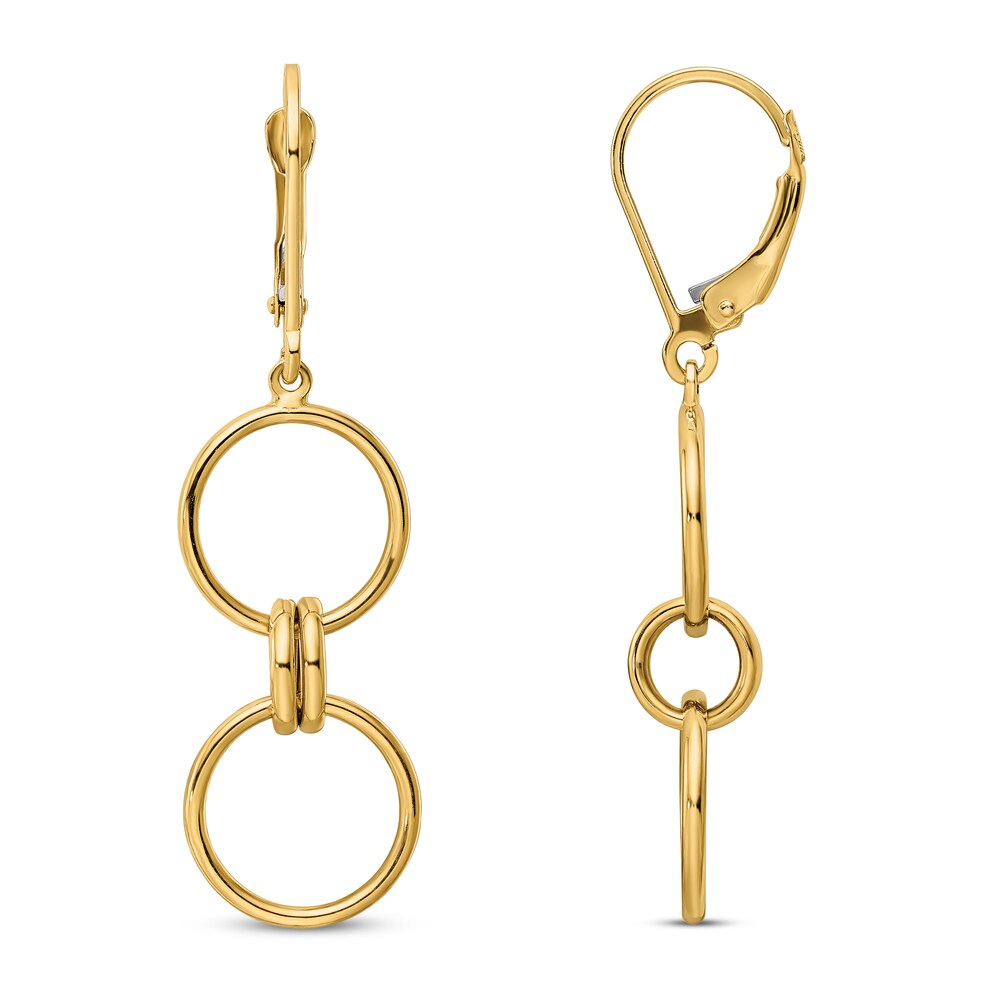 Dangle Earrings 14K Yellow Gold 7AYvRfkJ Dangle Earrings 14K Yellow Gold 7AYvRfkJ