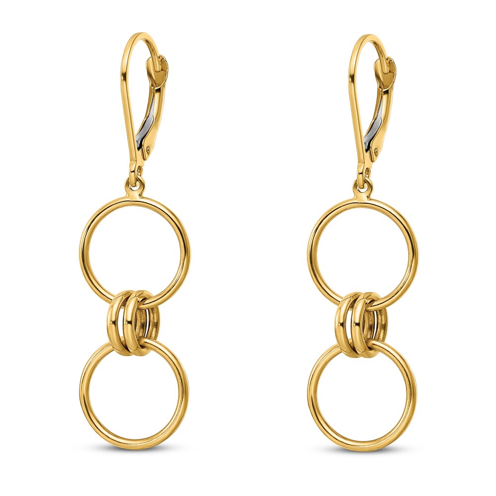 Dangle Earrings 14K Yellow Gold 7AYvRfkJ Dangle Earrings 14K Yellow Gold 7AYvRfkJ