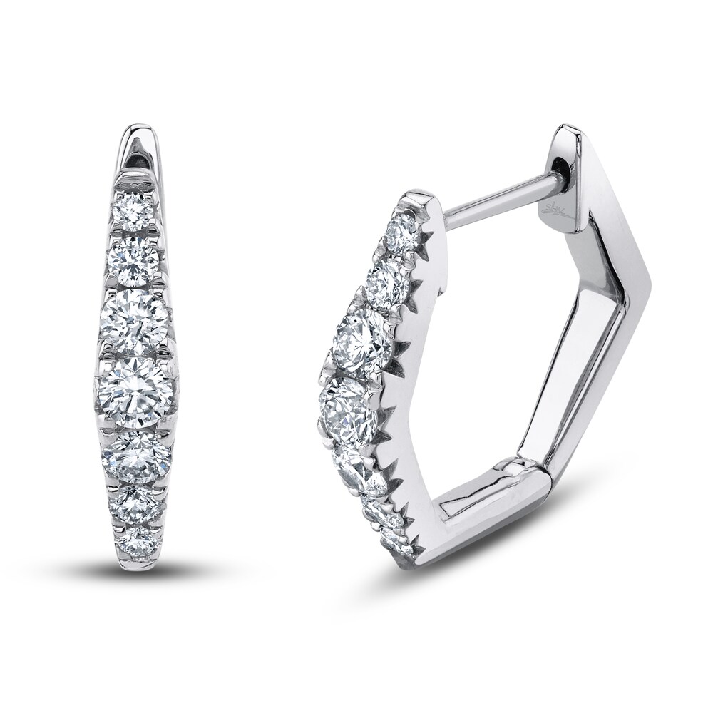 Shy Creation Diamond Huggie Earrings 3/8 ct tw Round 14K White Gold SC22007950 7Bn6TEqU Shy Creation Diamond Huggie Earrings 3/8 ct tw Round 14K White Gold SC22007950 7Bn6TEqU
