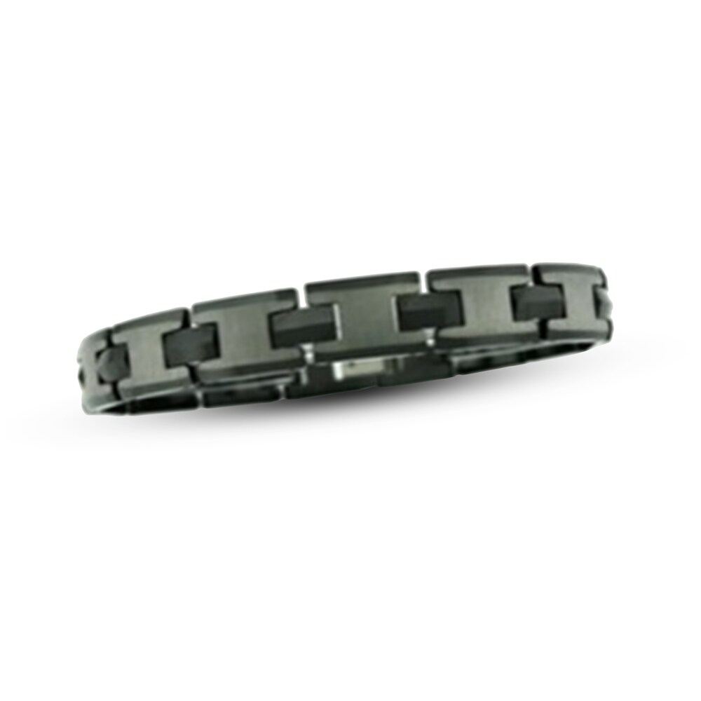 Men's Link Bracelet Stainless Steel/Tungsten 7X4OKNwS Men's Link Bracelet Stainless Steel/Tungsten 7X4OKNwS