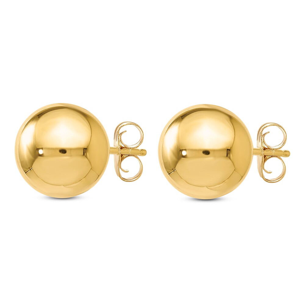 Ball Stud Earrings 14K Yellow Gold 8MM 8KxFkn5m Ball Stud Earrings 14K Yellow Gold 8MM 8KxFkn5m