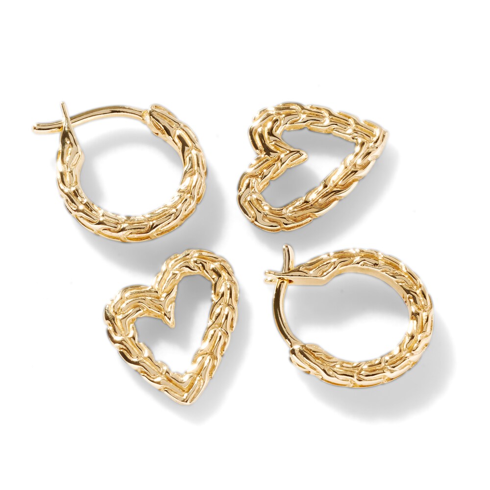 John Hardy Heart Drop Earrings 14K Yellow Gold 8UuJPmDw John Hardy Heart Drop Earrings 14K Yellow Gold 8UuJPmDw