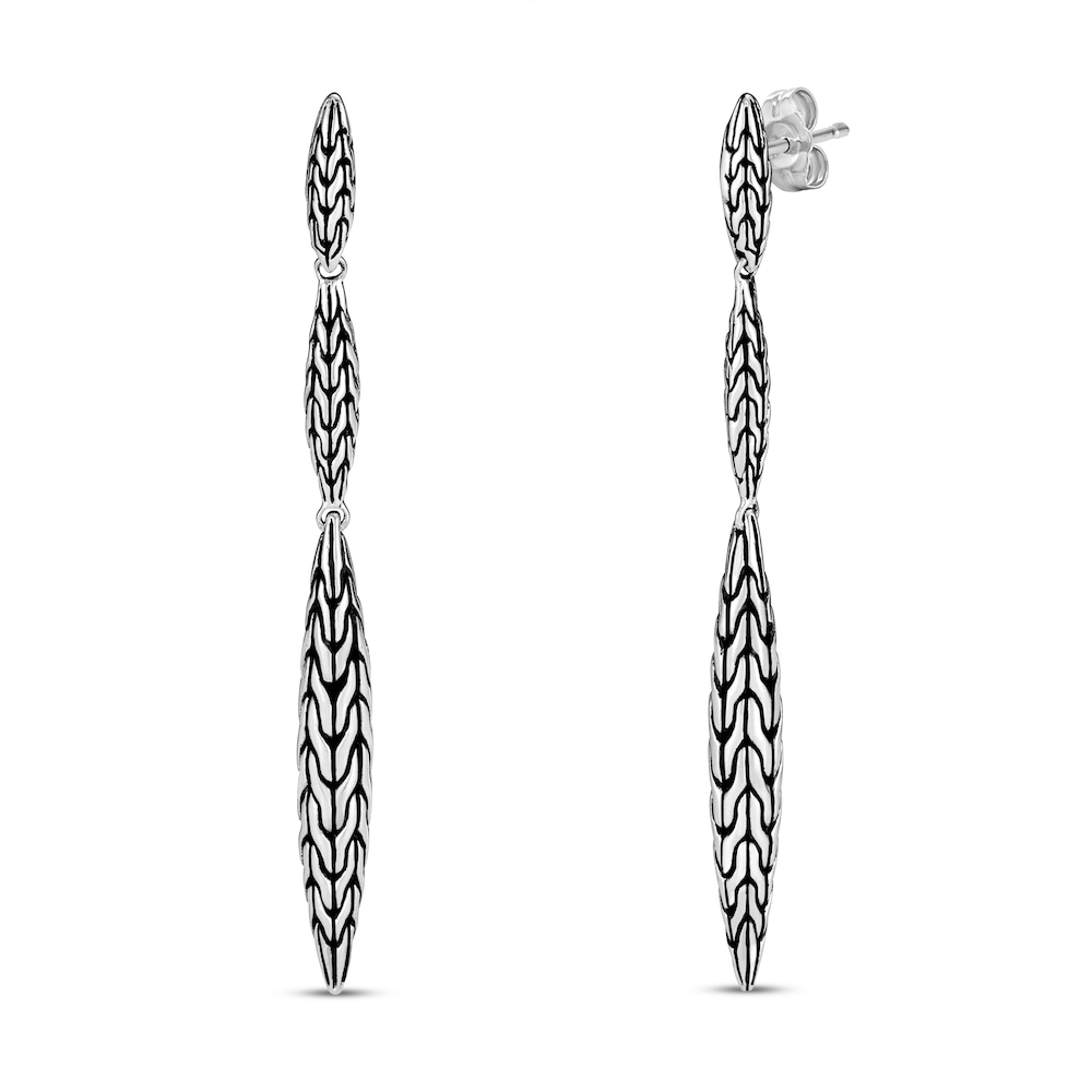 John Hardy Classic Chain Spear Drop Earrings Sterling Silver 9HxhKA8W John Hardy Classic Chain Spear Drop Earrings Sterling Silver 9HxhKA8W