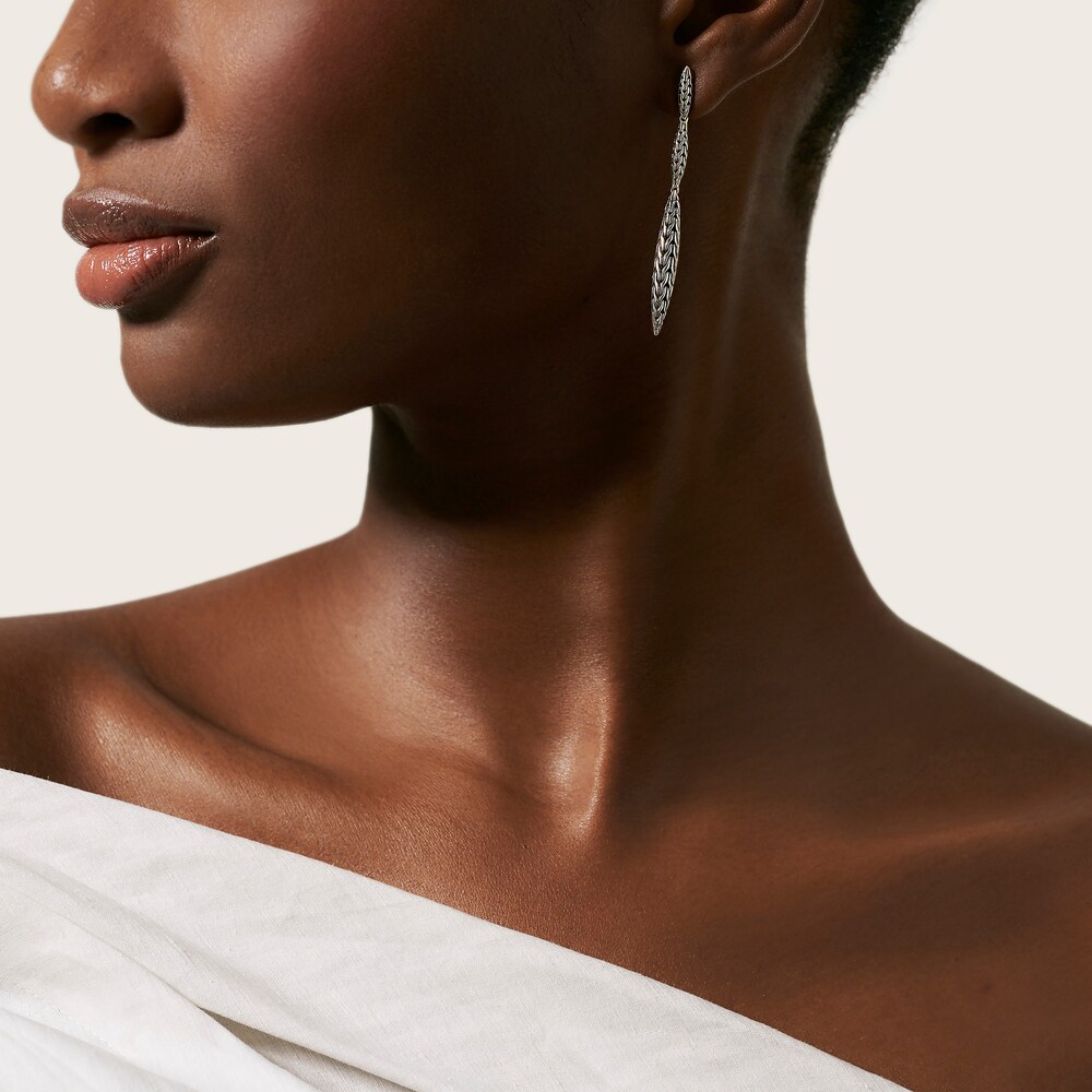 John Hardy Classic Chain Spear Drop Earrings Sterling Silver 9HxhKA8W John Hardy Classic Chain Spear Drop Earrings Sterling Silver 9HxhKA8W