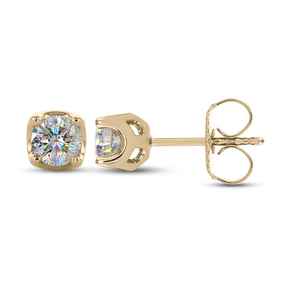 THE LEO First Light Diamond Solitaire Earrings 1/2 ct tw 14K Yellow Gold (I1/I) 9SgMh5SK THE LEO First Light Diamond Solitaire Earrings 1/2 ct tw 14K Yellow Gold (I1/I) 9SgMh5SK