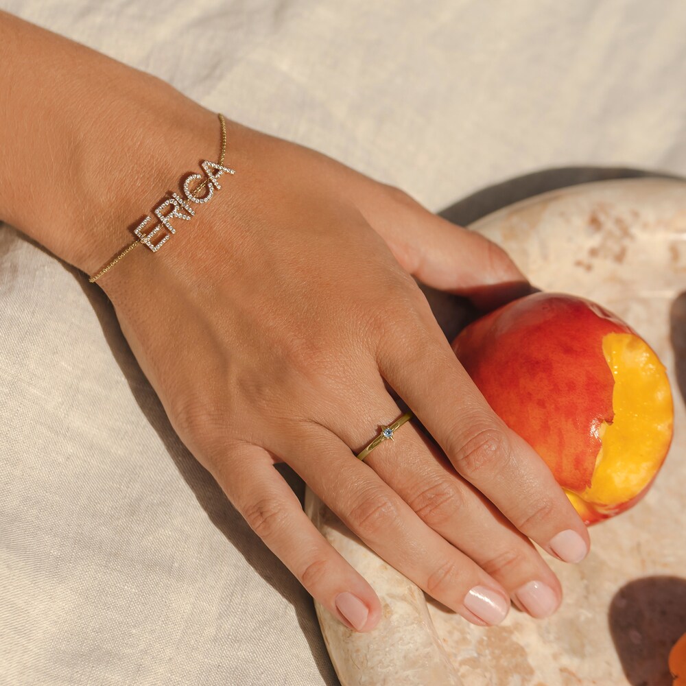 Juliette Maison Diamond Station Name Bracelet 1/4 ct tw Round 10K Rose Gold 9eVA1nud Juliette Maison Diamond Station Name Bracelet 1/4 ct tw Round 10K Rose Gold 9eVA1nud