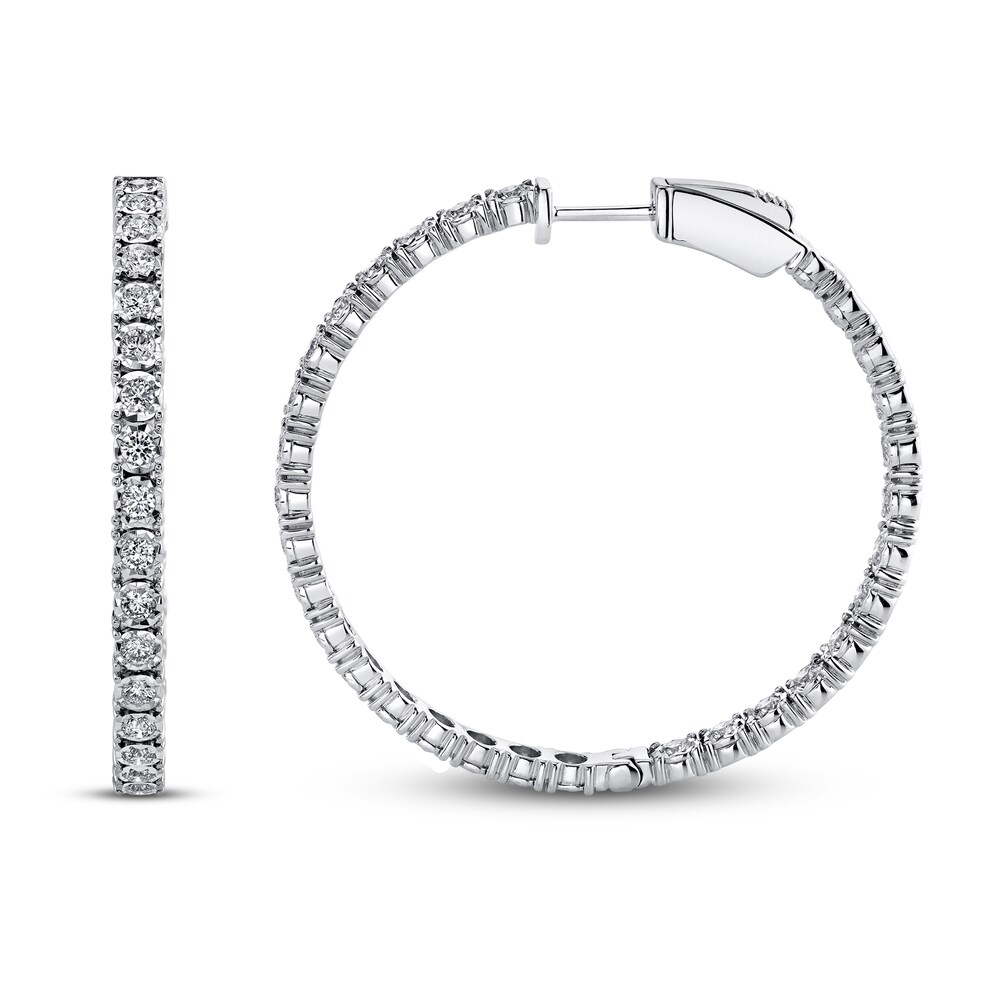 Shy Creation Diamond Earrings 1-7/8 ct tw 14K White Gold SC55006170 9iNNgeBQ