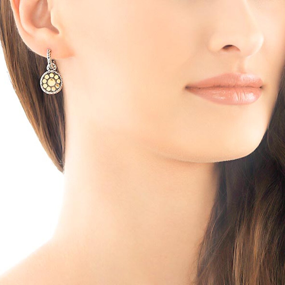 John Hardy Drop Earrings Sterling Silver/18K Yellow Gold ATSBFm6i John Hardy Drop Earrings Sterling Silver/18K Yellow Gold ATSBFm6i