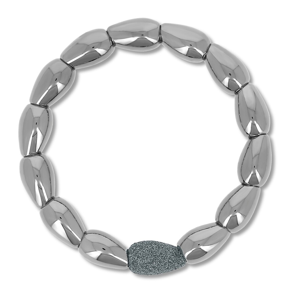 Pesavento Polvere Di Sogni Teardrop Bead Bracelet Sterling Silver/Ruthenium-Plated BwKwLPBc Pesavento Polvere Di Sogni Teardrop Bead Bracelet Sterling Silver/Ruthenium-Plated BwKwLPBc