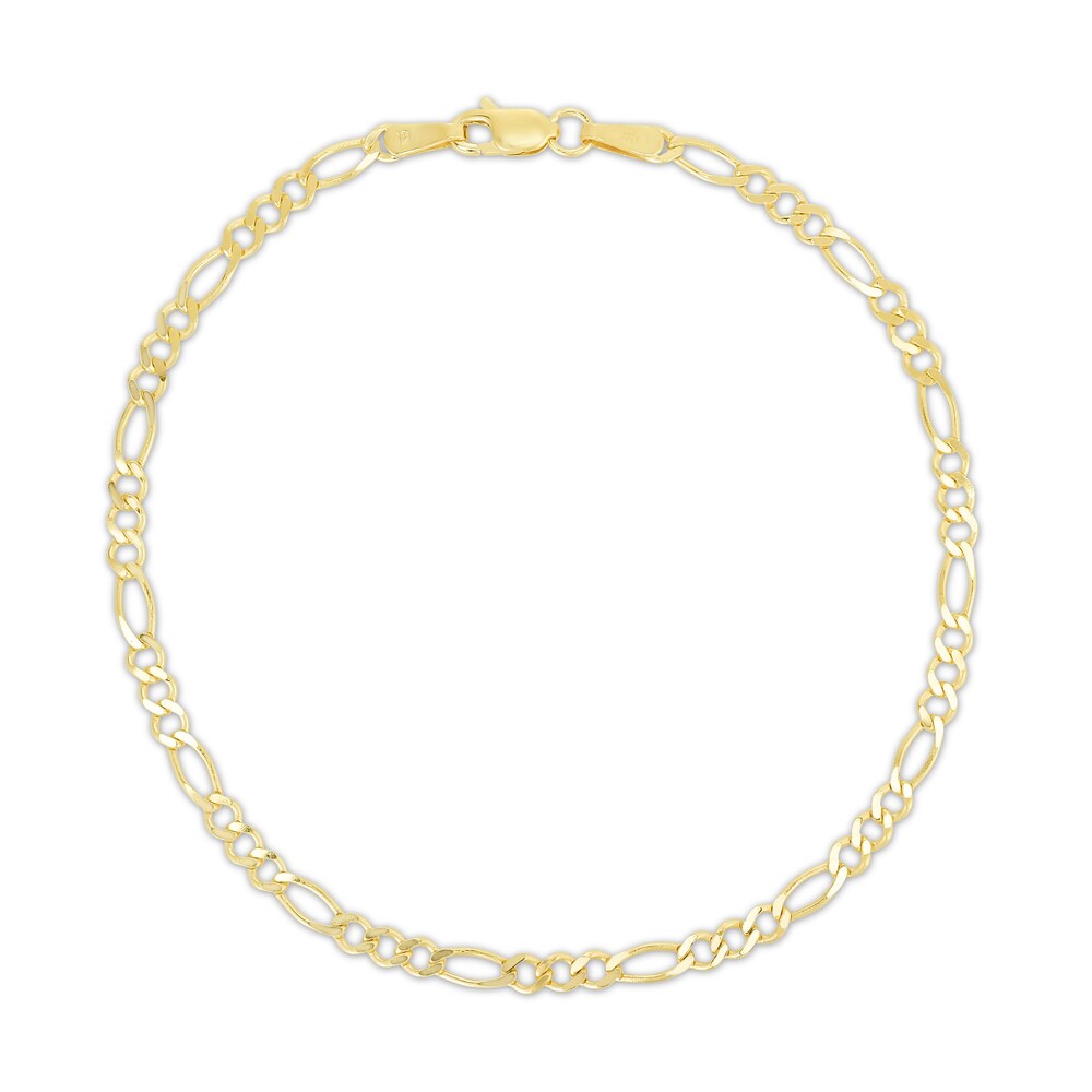 Figaro Chain Anklet 14K Yellow Gold 10" CZJqiIHn Figaro Chain Anklet 14K Yellow Gold 10" CZJqiIHn