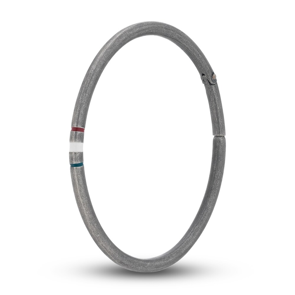 Marco Dal Maso Men's Large Italian Hoop Earring Sterling Silver D05Y7CTL Marco Dal Maso Men's Large Italian Hoop Earring Sterling Silver D05Y7CTL