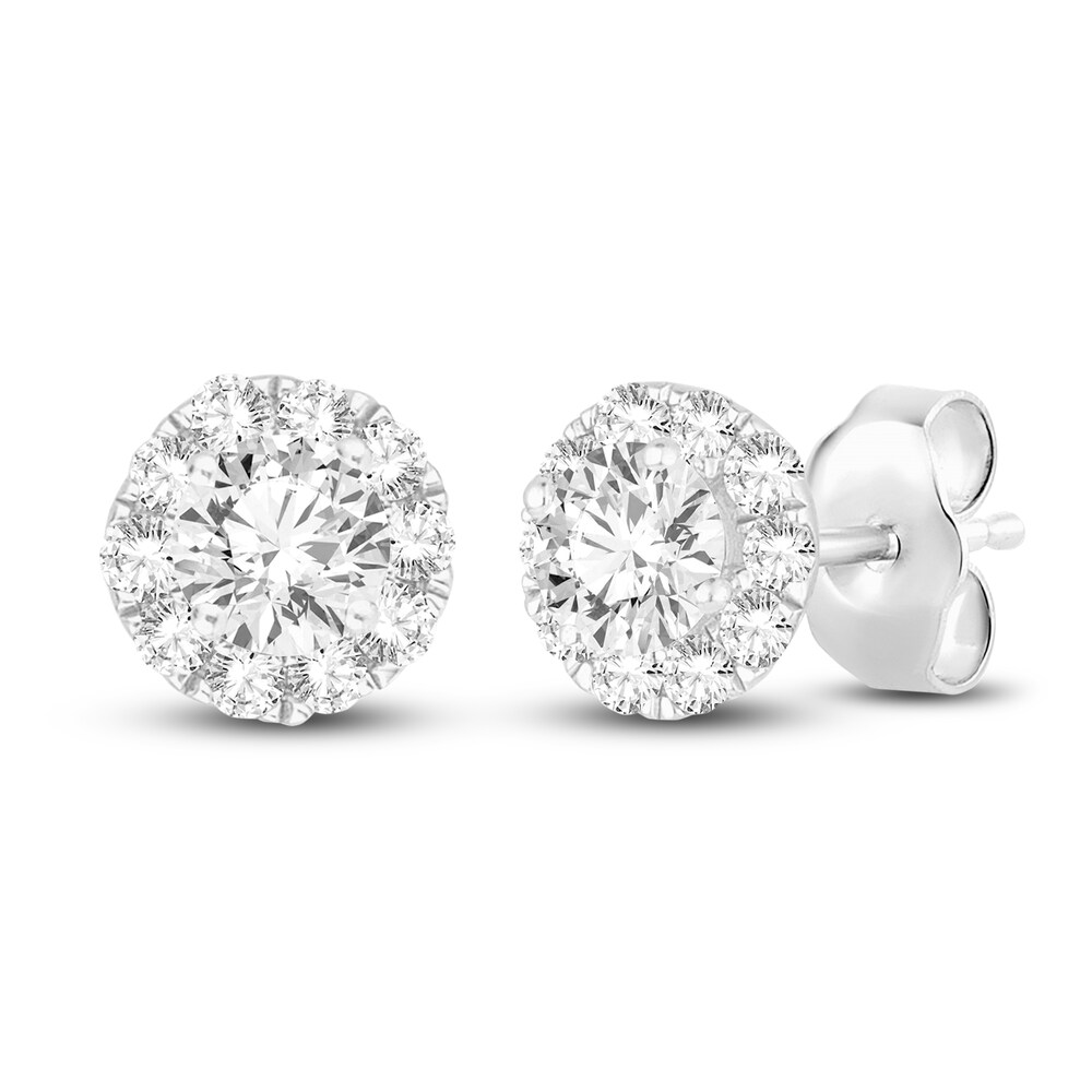 Diamond Stud Earrings 1/4 ct tw Round 14K White Gold EEhuT19q Diamond Stud Earrings 1/4 ct tw Round 14K White Gold EEhuT19q