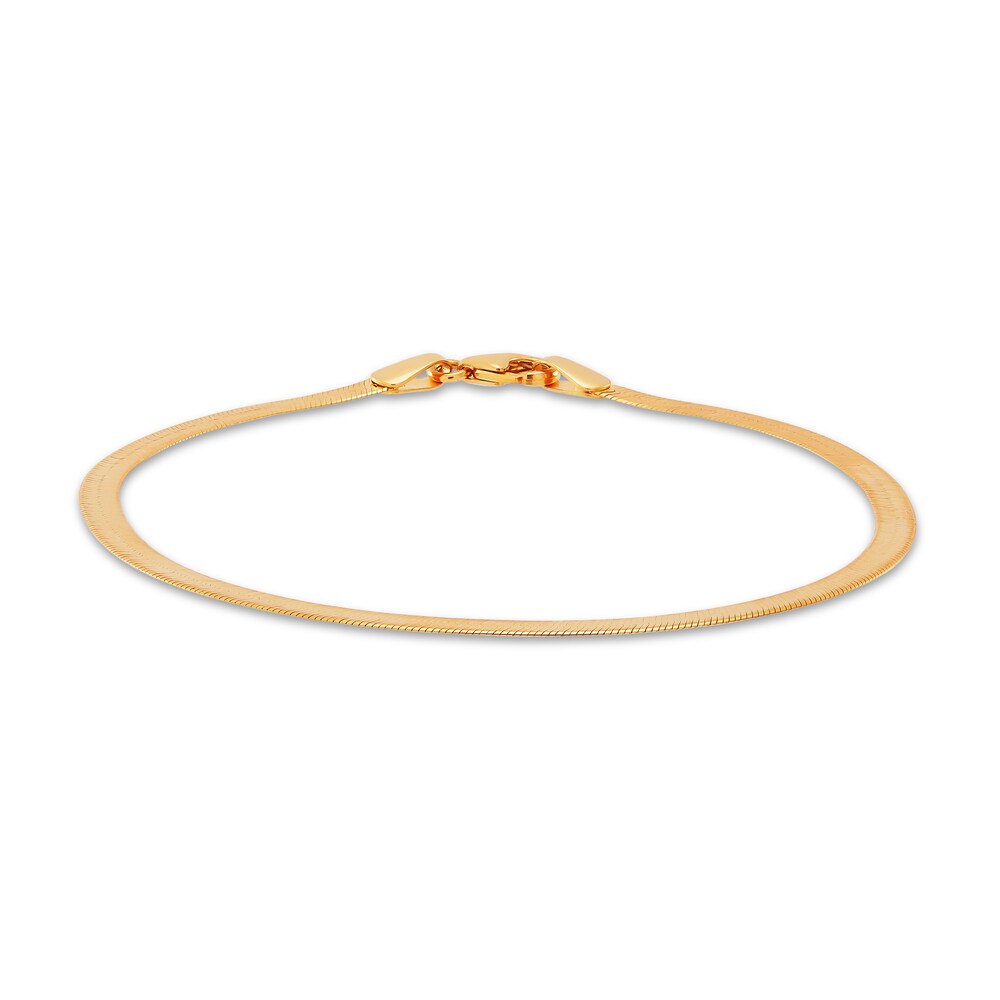 Italia D'Oro Herringbone Bracelet 14K Yellow Gold EN5rJUfu Italia D'Oro Herringbone Bracelet 14K Yellow Gold EN5rJUfu