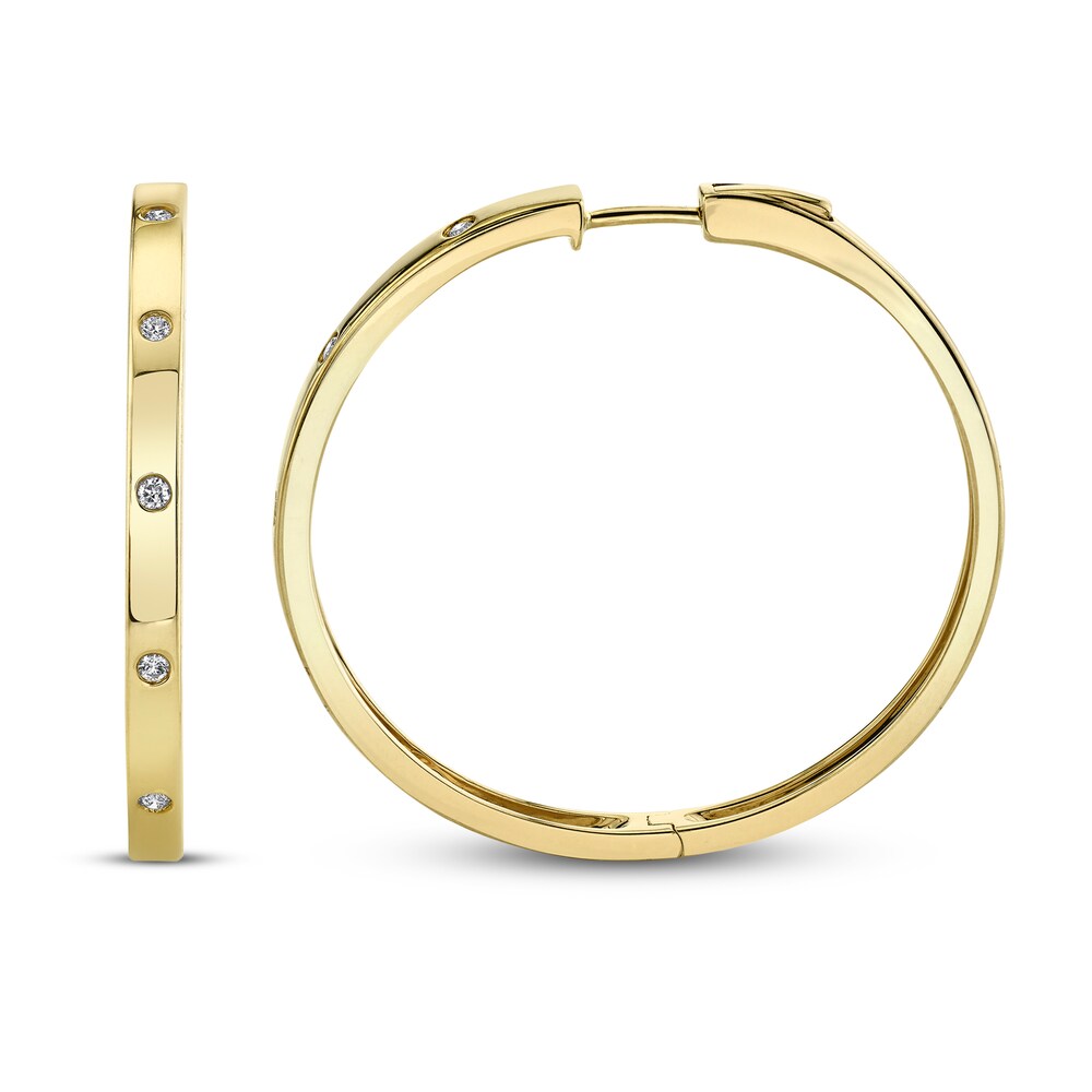 Shy Creation Diamond Earrings 1/6 ct tw 14K Yellow Gold SC55020223 EX7jIgIX Shy Creation Diamond Earrings 1/6 ct tw 14K Yellow Gold SC55020223 EX7jIgIX