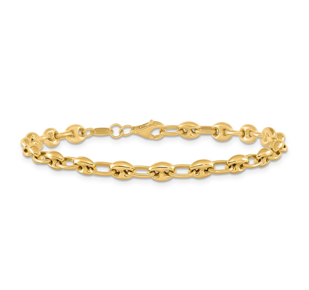 Link Bracelet 14K Yellow Gold 7.5" EY9xNOMV Link Bracelet 14K Yellow Gold 7.5" EY9xNOMV
