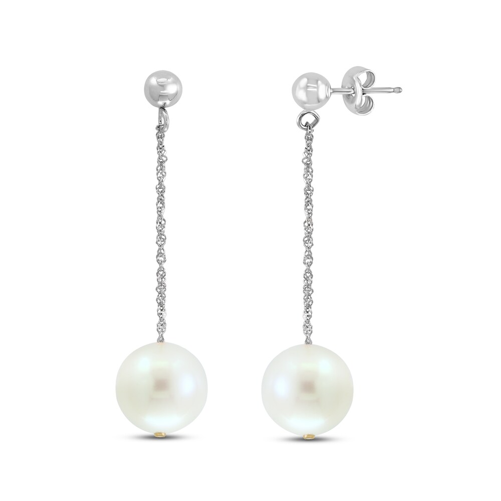 LALI Jewels Cultured Freshwater Pearl Drop Earrings 14K White Gold FQQT0HSi LALI Jewels Cultured Freshwater Pearl Drop Earrings 14K White Gold FQQT0HSi