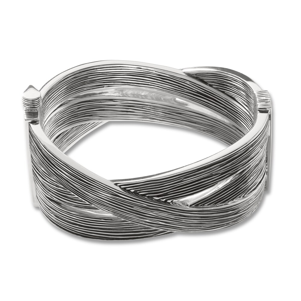 John Hardy Bamboo Hinged Bangle Sterling Silver Fcv1BjT7 John Hardy Bamboo Hinged Bangle Sterling Silver Fcv1BjT7