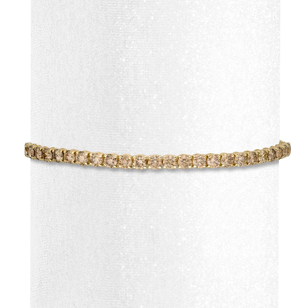 Le Vian Chocolate Diamonds Bolo Bracelet 4 ct tw 14K Honey Gold GdvyV3aW