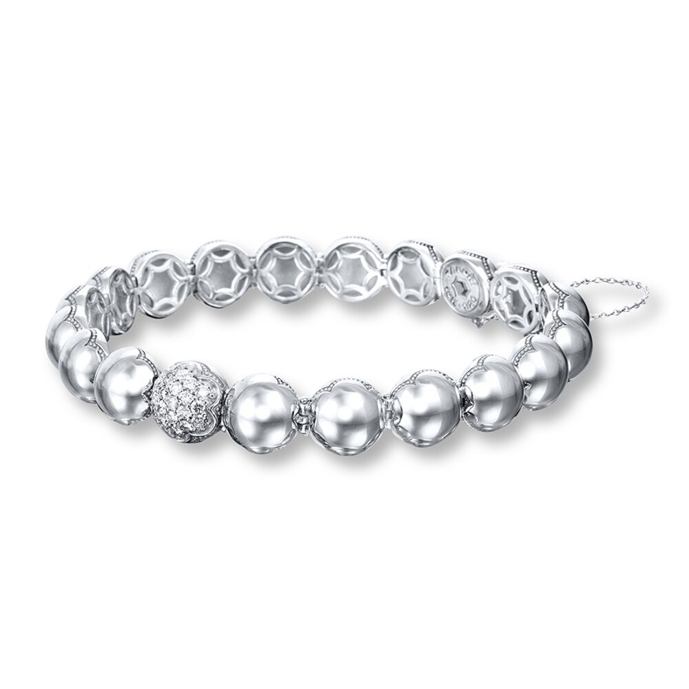 Tacori Bracelet 3/8 ct tw Diamonds Sterling Silver/18K Gold GjkTowRi Tacori Bracelet 3/8 ct tw Diamonds Sterling Silver/18K Gold GjkTowRi