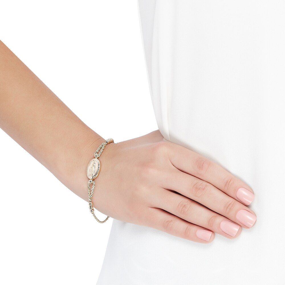 Miraculous Bracelet 10K Yellow Gold Iwe1BDZk Miraculous Bracelet 10K Yellow Gold Iwe1BDZk