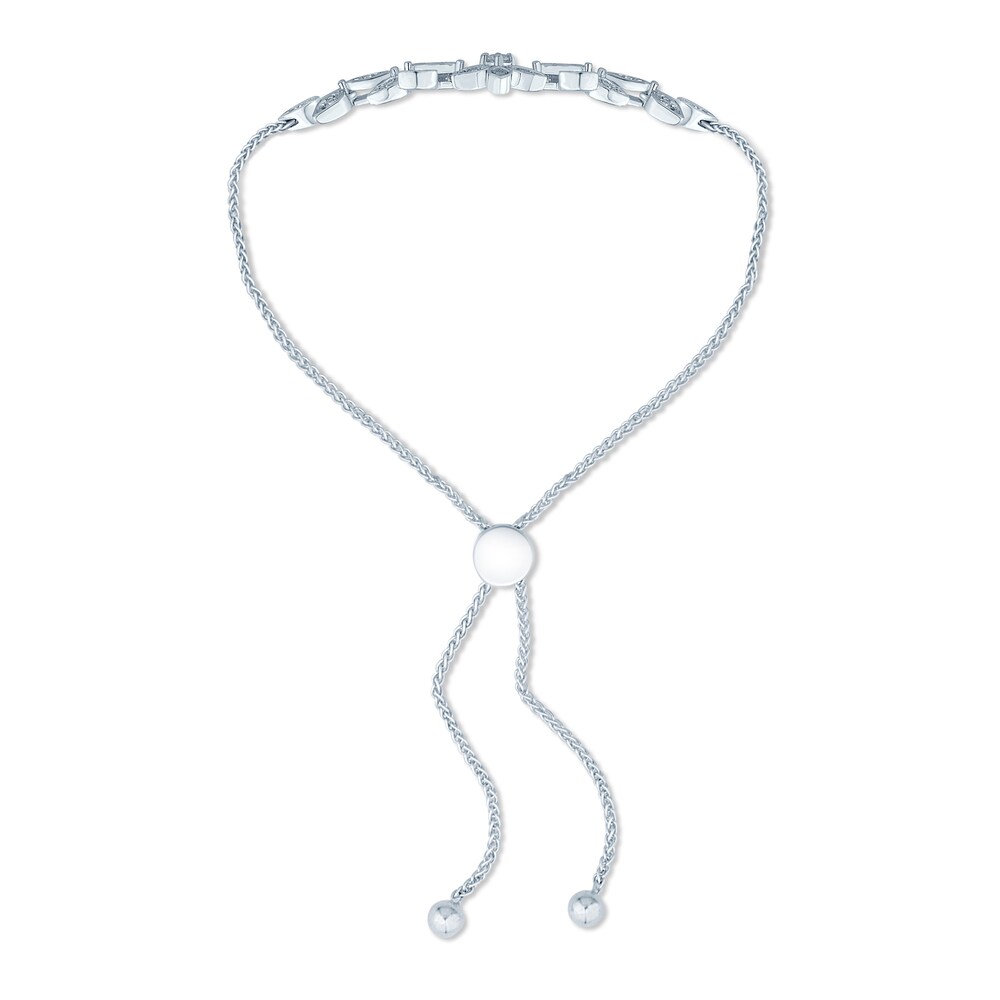 Pnina Tornai Diamond Bolo Bracelet 1/2 ct tw Round 14K White Gold KgUqGrW4 Pnina Tornai Diamond Bolo Bracelet 1/2 ct tw Round 14K White Gold KgUqGrW4