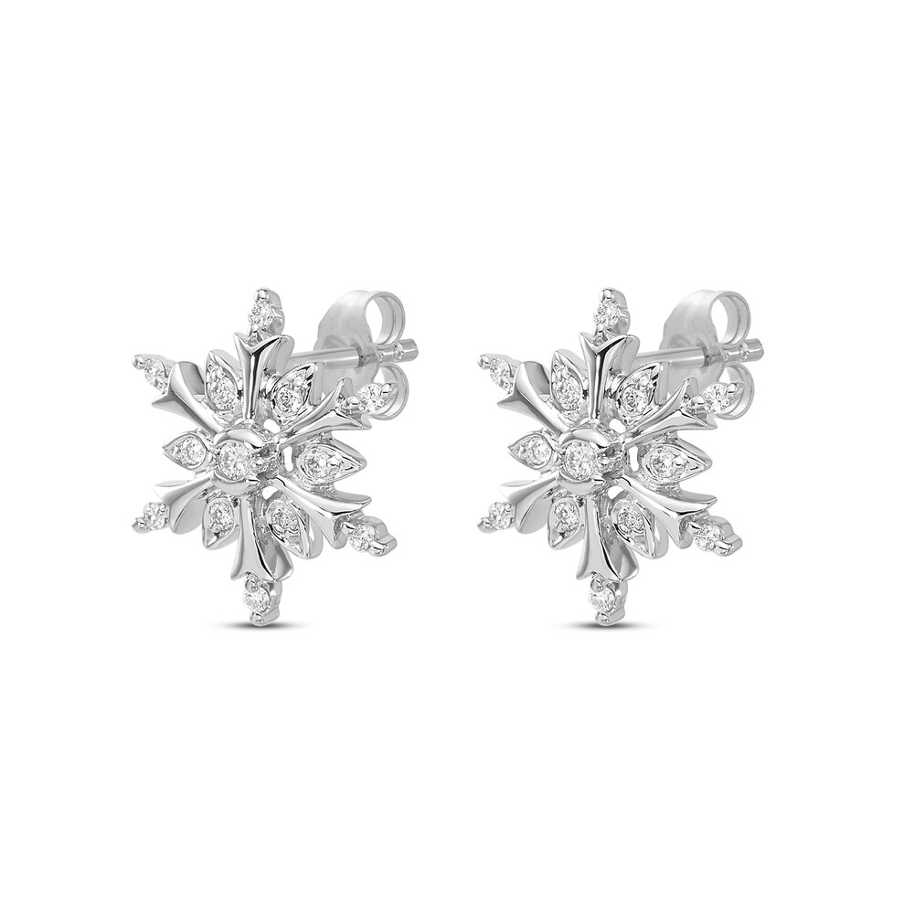 Diamond Stud Earrings 1/6 ct tw Round 14K White Gold KoxFcA4P Diamond Stud Earrings 1/6 ct tw Round 14K White Gold KoxFcA4P