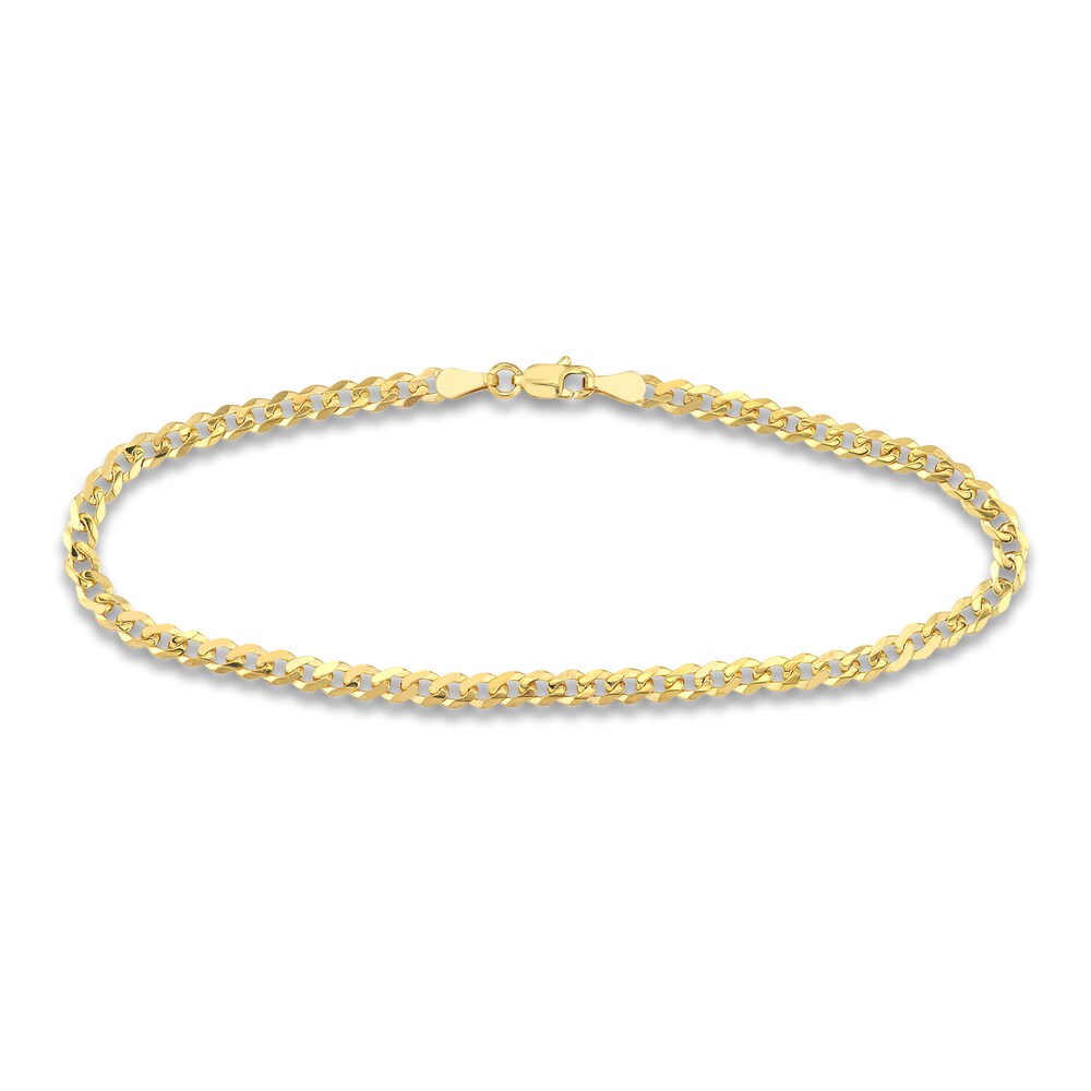 Curb & Paperclip Chain Bracelet Set 14K Yellow Gold 8\" MwM44mOg Curb & Paperclip Chain Bracelet Set 14K Yellow Gold 8\" MwM44mOg