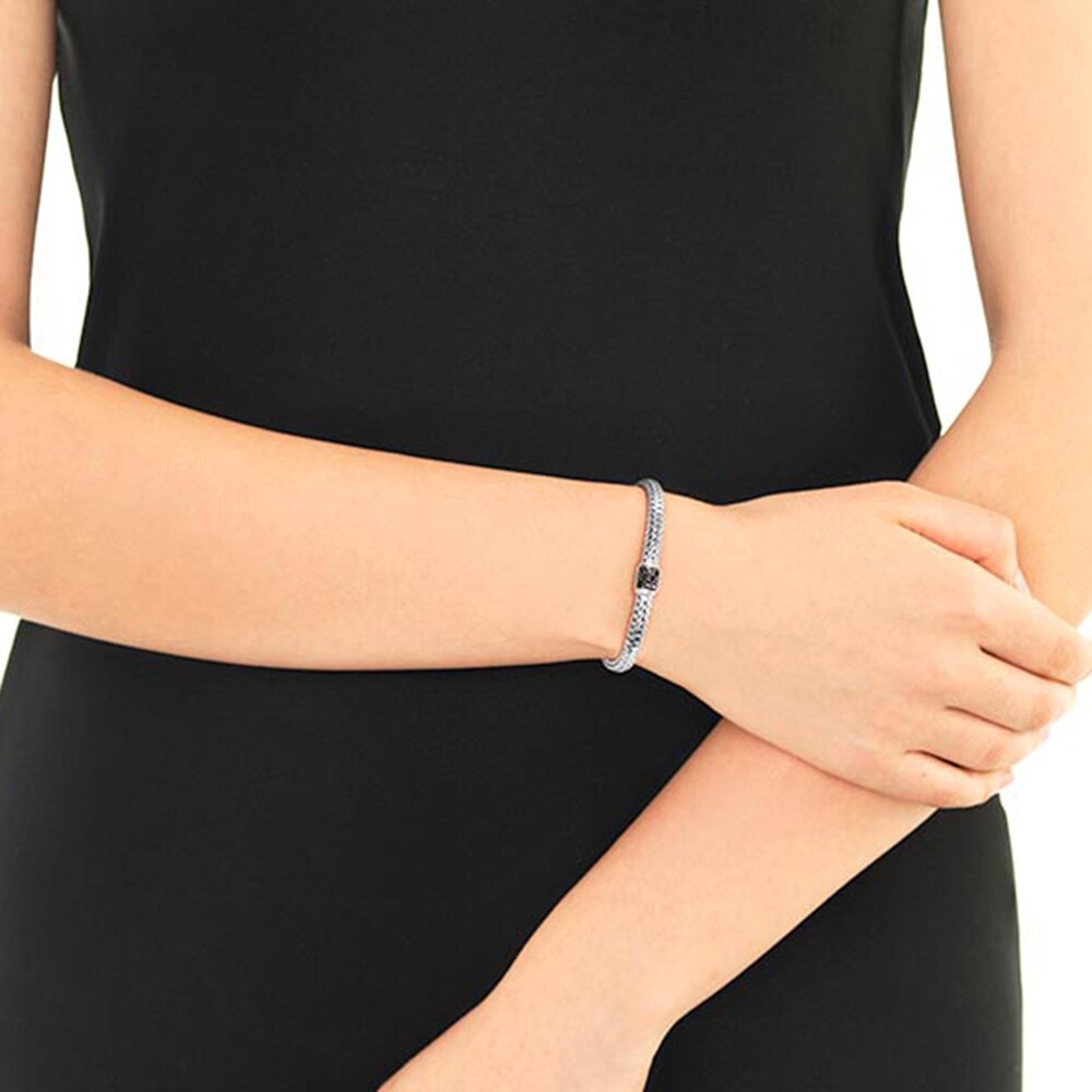 John Hardy Classic Chain 5MM Bracelet in Silver with Gemstone, Large NKEjWsm3 John Hardy Classic Chain 5MM Bracelet in Silver with Gemstone, Large NKEjWsm3