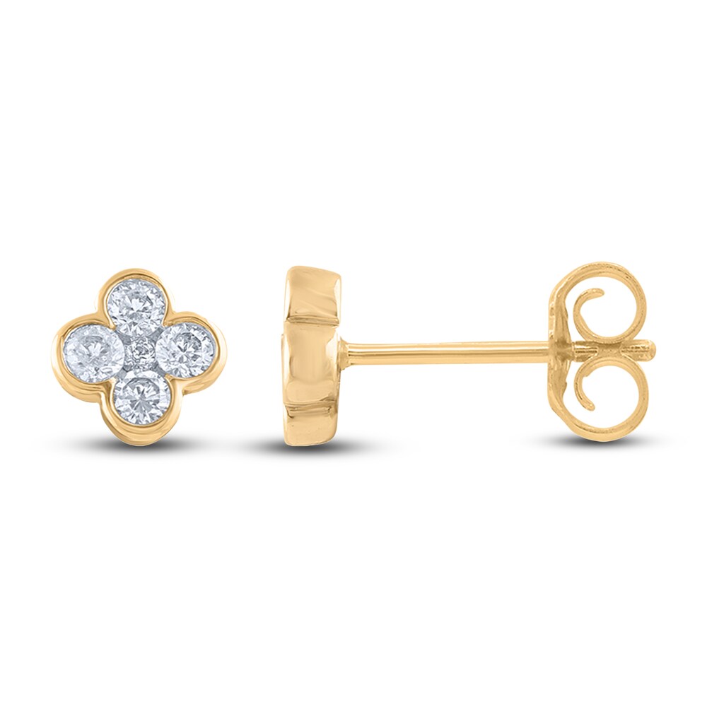 Diamond Stud Earrings 1/4 ct tw Round 14K Yellow Gold Oh0bTKZD Diamond Stud Earrings 1/4 ct tw Round 14K Yellow Gold Oh0bTKZD