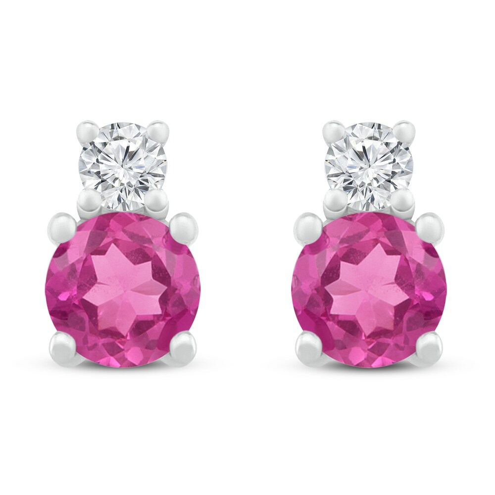 Lab-Created Sapphire Stud Earrings Sterling Silver Q06vMDYz Lab-Created Sapphire Stud Earrings Sterling Silver Q06vMDYz