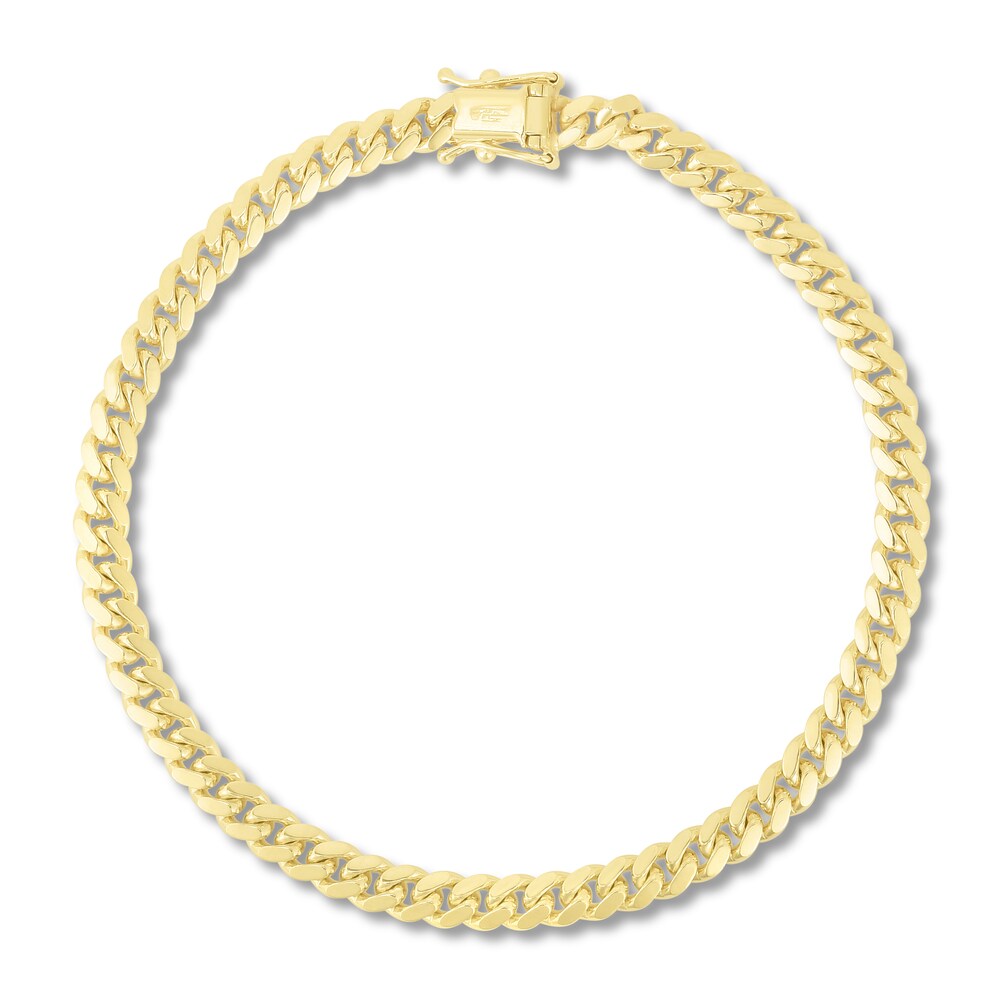 Miami Cuban Link Bracelet 14K Yellow Gold 8.5" QhhT3daT Miami Cuban Link Bracelet 14K Yellow Gold 8.5" QhhT3daT