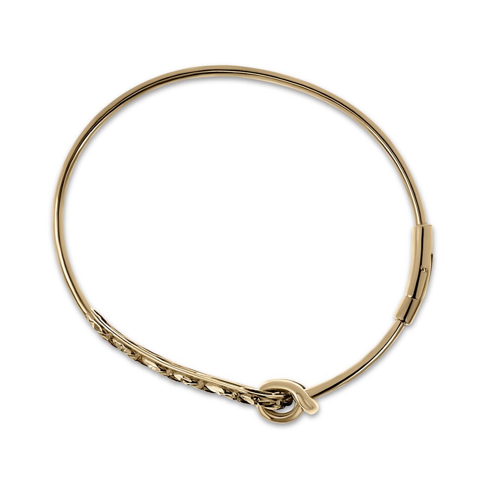 Italia D\'Oro Polished Cut Out Bangle Bracelet 14K Yellow Gold QpWgpvfO Italia D\'Oro Polished Cut Out Bangle Bracelet 14K Yellow Gold QpWgpvfO