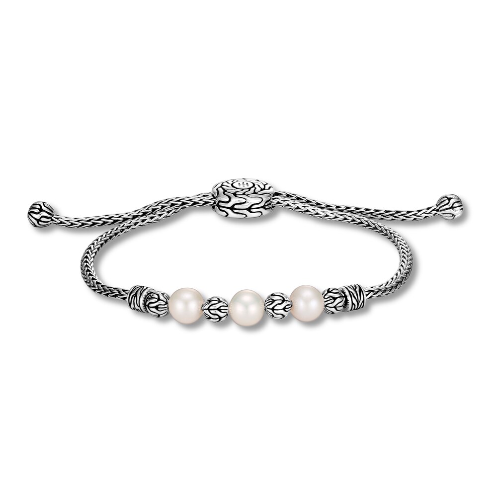 John Hardy Cultured Freshwater Pearl Bead Bracelet Sterling Silver, Medium-Large RG2DhoZP John Hardy Cultured Freshwater Pearl Bead Bracelet Sterling Silver, Medium-Large RG2DhoZP