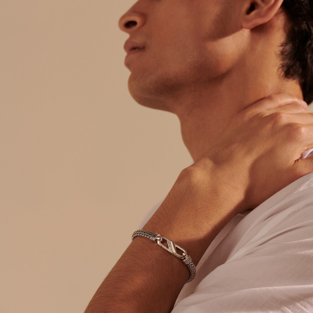 John Hardy Classic Chain 6.5MM Bracelet in Silver, Medium RMTIIF0C John Hardy Classic Chain 6.5MM Bracelet in Silver, Medium RMTIIF0C